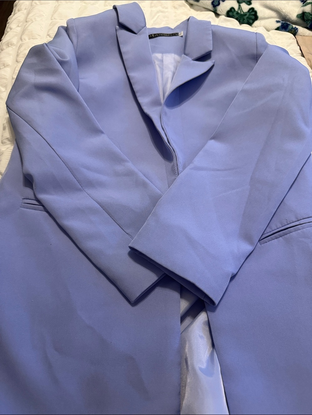 Mango Lilac Women's Blazer